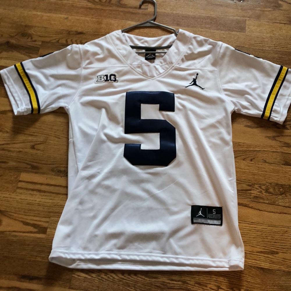 Joe Milton Michigan Jersey Adult Small